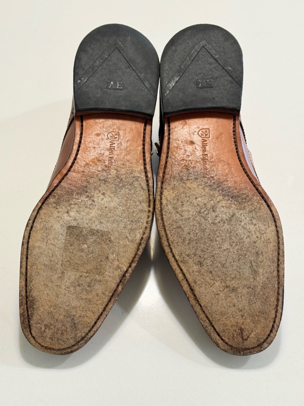Allen Edmonds Men Dress Shoes (Verona/St. John’s) Size 9.5D Brown/Black Lot Of 2 - Picture 9 of 16